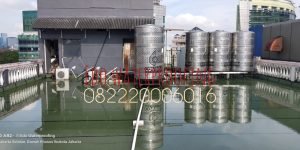 Jasa waterproofing membrane bakar tukang atap dak bocor depok